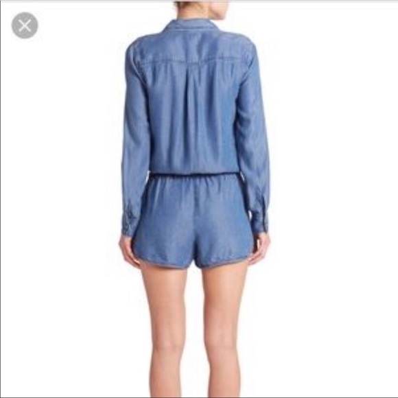 Splendid Denim Romper - Picture 3 of 6